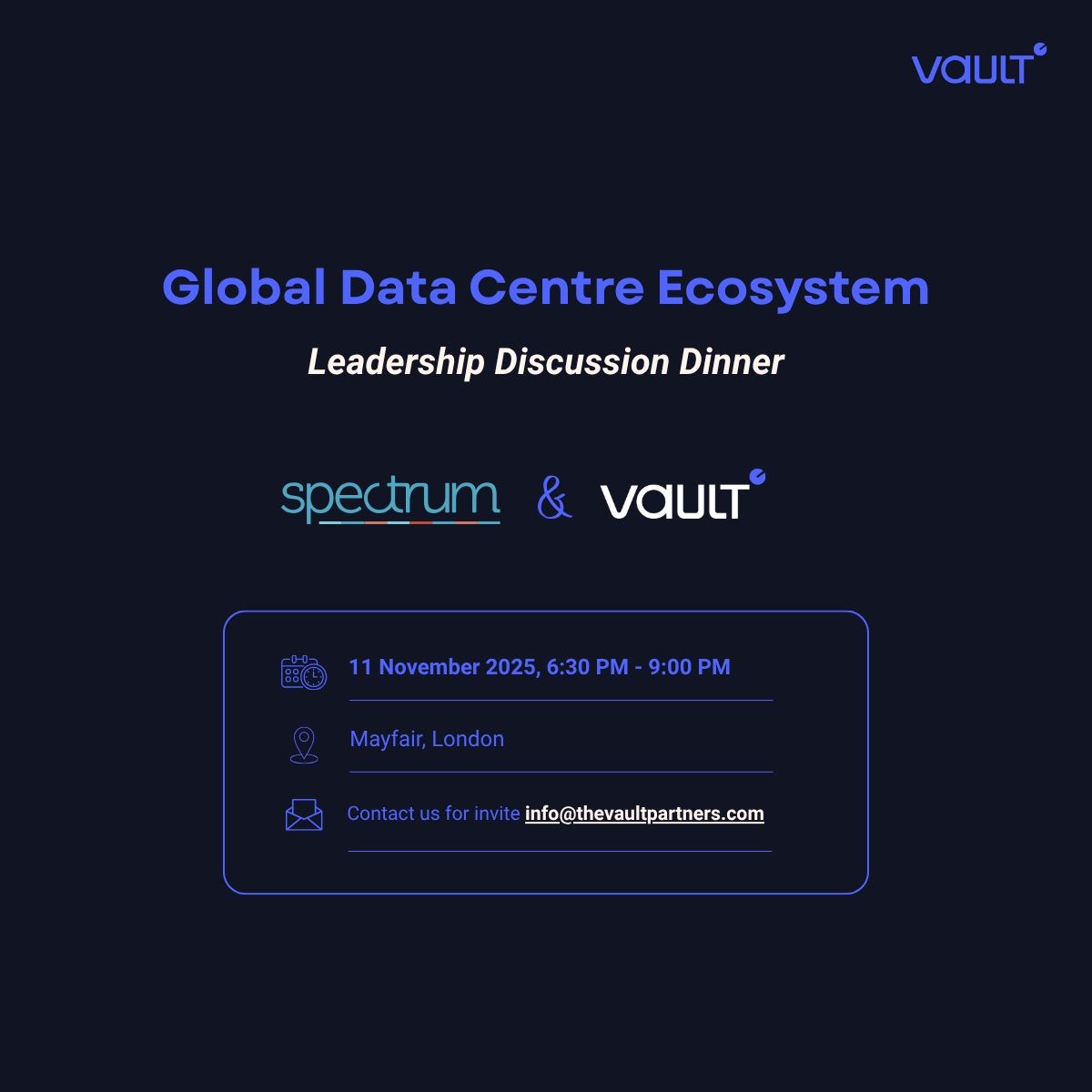 Data Centre Leadership Dinner